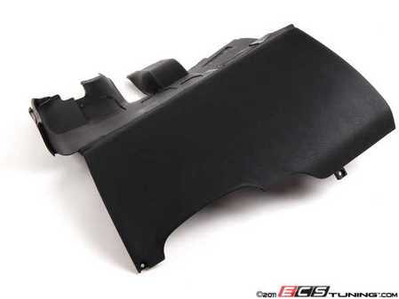 ES#118590 - 51458167299 - E36 Under Dash Trim - Left - Schwarz/Black. Located below the steering column - Genuine BMW - BMW