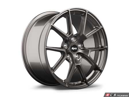 ES#4906346 - vs519928a12KT - 19" Apex VS-5 Wheels - Square Set Of Four - 19x9 ET28 5x112 66.6CB - Anthracite - APEX Wheels - Audi
