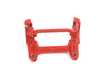 ES#4022539 - 8W0615426HQC8 - Rear Caliper Carrier (Red) - Right - Mounting bracket for the rear caliper. Includes pad retaining pin. - Genuine Volkswagen Audi - Audi