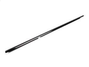 ES#94753 - 51342695291 - Gloss Shadowline Trim - Left - Located on the outside of the rear door running perpendicular to the "B" pillar - Genuine BMW - BMW