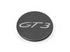 ES#4323875 - 9P1601349EOK1 - Porsche 991 "GT3" Wheel Center Cap - Priced Each - Matte Black - Center Lock Wheel Center Cap - Genuine Porsche - Porsche