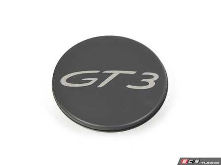 ES#4323875 - 9P1601349EOK1 - Porsche 991 "GT3" Wheel Center Cap - Priced Each - Matte Black - Center Lock Wheel Center Cap - Genuine Porsche - Porsche