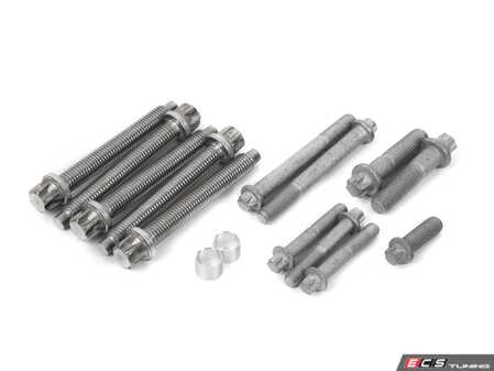 ES#4758712 - 23001222894KT - N54/N55 Transmission Mounting Hardware - Includes hardware for the bell housing, starter, and new dowels for aligning the transmission on the engine. - Assembled By ECS - BMW