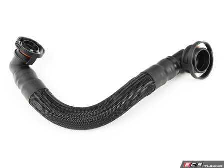 ES#4858433 - 079103209AK - Rear Breather Line - Center - Connects the PCV/Oil Separator to the cylinder head - Bremmen Parts - Audi