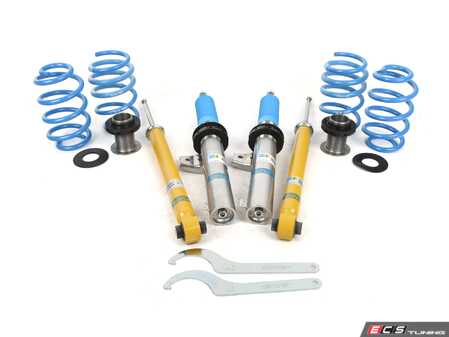 ES#3072870 - 47-251588 - Bilstein B14 PSS Suspension System - Height adjustable suspension system with performance valving and application specific, progressive rate coil springs. World-famous Bilstein quality with a limited lifetime warranty! - Bilstein - Audi Volkswagen