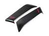 ES#4875552 - 51435B3C626 - JCW C Pillar Panel Set - High Gloss Black  - Muscular designed C pillar that snap into place, contain JCW red letting - Genuine MINI - MINI