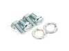 ES#4327491 - 1263503408 - Rear Subframe Bushing Mounting Kit - Includes mounts and hardware - Meyle - Mercedes Benz