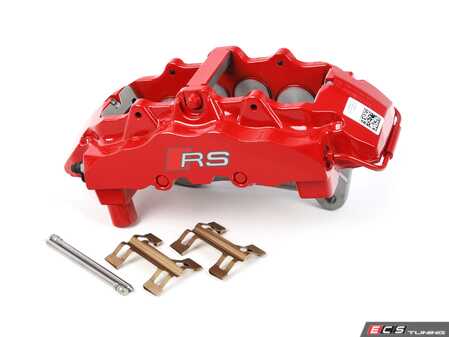 ES#3233531 - 8V0615108C - Red RS Front Brake Caliper - Right Side - Restore your stopping power - Genuine Volkswagen Audi - Audi