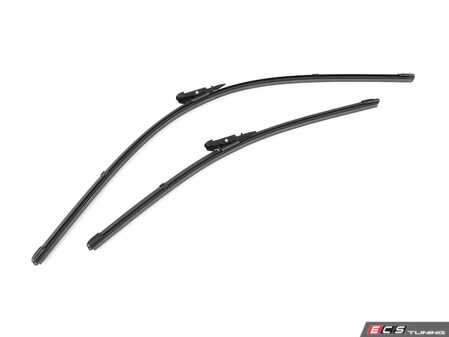 ES#4698145 - 61615A85266 - Wiper Blade Set  - Factory replacement wiper blade set engineered to restore flawless, streak-free visibility and maintain proper aerodynamic windshield contact. - Genuine BMW - BMW