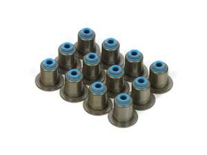ES#4736143 - VSI-BM60-E-12 - BMW Intake integral valve stem seal 6mm stem - Viton (SET OF 12) - Supertech - 