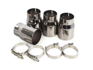 ES#3984884 - 10802060 - VRSF 90mm Stainless Steel Exhaust Tips 14+ F80/F82 BMW M3 & M4 Single Wall - Bright Polished - Upgrade to VRSF's F8X Exhaust Tips! - VRSF - BMW
