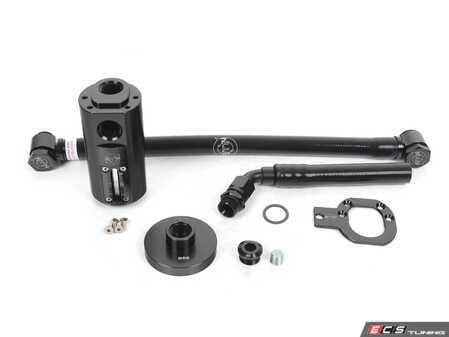 ES#4876958 - VTT-S55-PCV-CAP- - VTT- S55 PCV Delete Kit (-10 ORB Plug, And Recirc Catch Can Kit) - Vargas Turbo Technologies - BMW