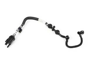 ES#4696270 - 06M133240EP - EVAP Purge Valve with Connecting Tube - Factory OEM Genuine Audi evaporative emissions canister purge valve (N80 / AKF valve) with integrated molded connecting pipe and check valves. - Genuine Volkswagen Audi - Audi