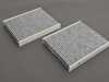 ES#2857596 - 64119272642 - Cabin Filter - Pair - Charcoal activated cabin filter - Mann - BMW