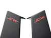 ES#4875552 - 51435B3C626 - JCW C Pillar Panel Set - High Gloss Black  - Muscular designed C pillar that snap into place, contain JCW red letting - Genuine MINI - MINI