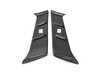 ES#4875552 - 51435B3C626 - JCW C Pillar Panel Set - High Gloss Black  - Muscular designed C pillar that snap into place, contain JCW red letting - Genuine MINI - MINI