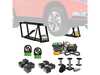 ES#4905814 - 5176113 -  QuickJack 8000TLX Extended Vehicle Lift Package - 110 Volt (60Hz) - The 8000TLX extended vehicle lift offers a 24.5" lifting height and supports all light duty trucks and SUVs under 8000lbs! This Package includes the 8000TLX lift, plus 2 wall hangers and 4 SUV adapters. - QuickJack - Audi BMW Volkswagen Mercedes Benz MINI Porsche
