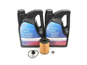 ES#4815857 - F9XM8OS1KT - Genuine BMW Oil Change Kit / Inspection I - 5w30 - Everything needed for an oil service including Genuine BMW Twin Power Turbo oil. - Genuine BMW - BMW