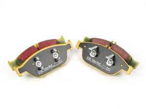 ES#3063749 - DP42169R - Front YellowStuff Performance Brake Pad Set - EBC's premium sport street pad that offers high friction levels and heat fade resistance - EBC - Mercedes Benz