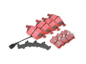 ES#3691744 - dp31330c1KT - Front & Rear Brake Pad Kit - EBC RedStuff - High performance street pad featuring Kevlar technology. - EBC - Volkswagen