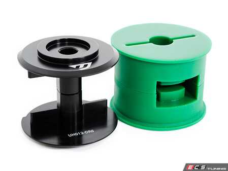 ES#4906633 - UH014-DRA - Unitronic Green Dogbone Mount Cap & Bushing EVO Kit - Designed for existing customers looking to upgrade to the latest version of Unitronic's Street (Green) Polyurethane bushings. - Unitronic - Audi Volkswagen