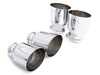 ES#4906660 - UH063-EXA-RC - Unitronic Performance Turbo-Back Exhaust System - Round Chrome Tips - features a CFD optimized upper downpipe section with a GESi 5" UHO+ catalytic converter which flows into 3-inch T304 Stainless Steel mandrel bent tubing - Unitronic - Volkswagen