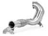 ES#4906660 - UH063-EXA-RC - Unitronic Performance Turbo-Back Exhaust System - Round Chrome Tips - features a CFD optimized upper downpipe section with a GESi 5" UHO+ catalytic converter which flows into 3-inch T304 Stainless Steel mandrel bent tubing - Unitronic - Volkswagen