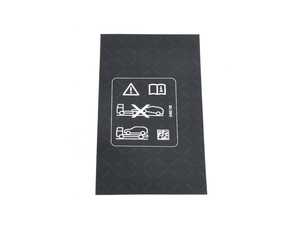 ES#2848685 - 71228652135 - LABEL "TOWING" - Genuine BMW - BMW