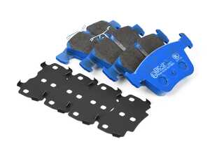 ES#4213580 - DP52173NDX - Rear Bluestuff Performance Brake Pad Set - Intermediate grade trackday pads for aggressive street driving and track use. - EBC - Audi