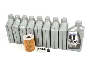 ES#4643141 - 9481072220KT - Genuine Oil Service Kit (0w-40) - Includes Genuine filter and Genuine Mobil 1 A40 Spec Oi - Genuine Porsche - Porsche