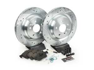 ES#3990149 - K6568 - Rear Brake Service Kit - Featuring Powerstop Z23 Rotors, and Pads - Power Stop - Mercedes Benz