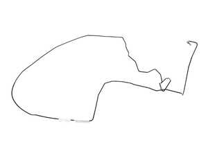 ES#3029020 - 34326865579 - Brake Line - Driver Side - Genuine BMW Brake Line - Genuine BMW - BMW