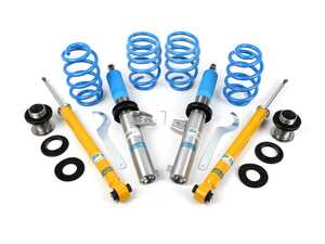 ES#3072870 - 47-251588 - Bilstein B14 PSS Suspension System - Height adjustable suspension system with performance valving and application specific, progressive rate coil springs. World-famous Bilstein quality with a limited lifetime warranty! - Bilstein - Audi Volkswagen