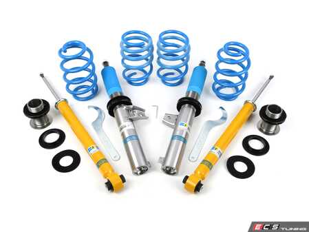 ES#3072870 - 47-251588 - Bilstein B14 PSS Suspension System - Height adjustable suspension system with performance valving and application specific, progressive rate coil springs. World-famous Bilstein quality with a limited lifetime warranty! - Bilstein - Audi Volkswagen