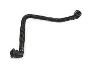 ES#3707223 - 0P2103282A - Vent Tube - Left Lower - Connects the left side oil separator to the crank case. - Genuine Volkswagen Audi - Audi