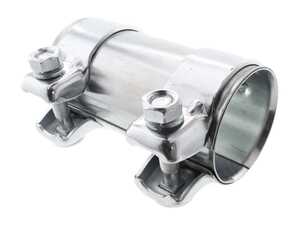 ES#2885337 - 357253141A - Dual Clamp Exhaust Sleeve - Priced Each - Quiet down your leaking exhaust. 55mm - Vaico - Audi Volkswagen