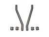 ES#4883486 - 021674LA01 - 4M SQ7 Resonator Delete - Add an aggressive exhaust note & let your engine breathe! Featuring dual 2.75" T304 stainless steel tubing for increased flow and OE-style sleeve clamps for effortless installation. - ECS - Audi