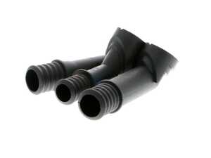 ES#2889473 - 64118390697 - Heater Hose Conjunction Flange - Used to secure all three heater core lines - Vaico - BMW