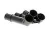 ES#2889473 - 64118390697 - Heater Hose Conjunction Flange - Used to secure all three heater core lines - Vaico - BMW