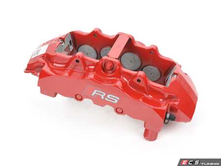 ES#3233528 - 8V0615107C - Red RS Front Brake Caliper - Left Side - Restore your stopping power - Genuine Volkswagen Audi - Audi