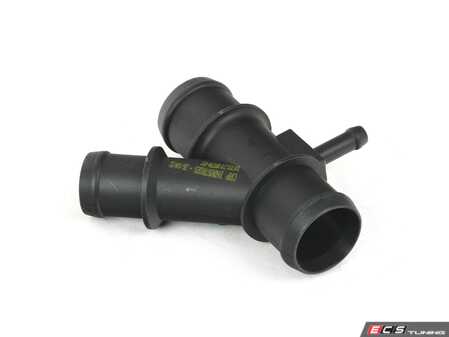 ES#4899628 - 1K0121087H - Coolant Distribution Pipe  - Found in the upper radiator hose, this piece is prone to cracking - Rein - Audi Volkswagen