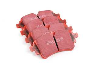 ES#4883778 - DP32435C - Rear RedStuff Performance Brake Pad Set - High performance street pad, featuring Kevlar technology - EBC - Audi