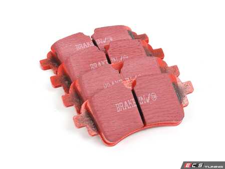 ES#4883778 - DP32435C - Rear RedStuff Performance Brake Pad Set - High performance street pad, featuring Kevlar technology - EBC - Audi