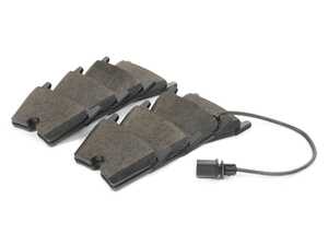 ES#2955260 - 8T0698151E - Front Brake Pad Set - Includes brake pad wear sensors - Genuine Volkswagen Audi - Audi