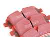ES#4883778 - DP32435C - Rear RedStuff Performance Brake Pad Set - High performance street pad, featuring Kevlar technology - EBC - Audi