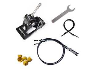 ES#4907873 - NMBND-205-20-202 - Numeric Racing Porsche 718 Boxster / Cayman / GT4 / GTS / Spyder Short Shifter And Cable Bundle (2020+) - 2020+ Models, 2mm Spring (Stiff) - Numeric Racing - Porsche