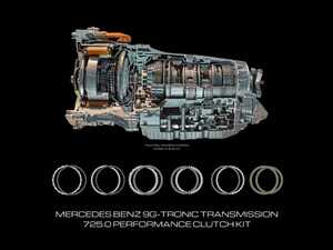 ES#4907881 - BBMBCLTU002 - Mercedes 725.0 Performance Clutch Kit - The perfect Clutch Kit to re-build or upgrade any 725.0 9 speed transmission available for AMG vehicle platforms. - BlackBoost - Mercedes Benz