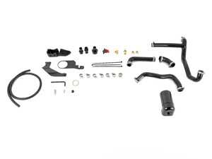 ES#4906656 - 053538la03KT - B6 A4 1.8T Performance Baffled Oil Catch Can System - 6 oz. - Keep your intake tract clean and oil free! Featuring a four-chamber baffled catch can, durable silicone hoses, and a plug & play bracket for seamless integration. - ECS - Audi