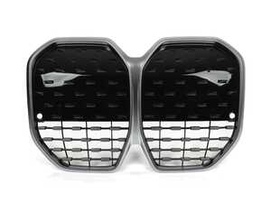 ES#4457718 - 51139850173 - FRONT ORNAMENTAL GRILLE GRAY - Genuine BMW - BMW