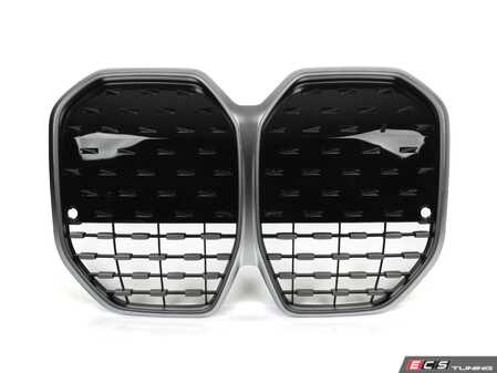 ES#4457718 - 51139850173 - FRONT ORNAMENTAL GRILLE GRAY - Genuine BMW - BMW